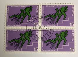 4 er Block Nr.568 mit Vollstempel Bern