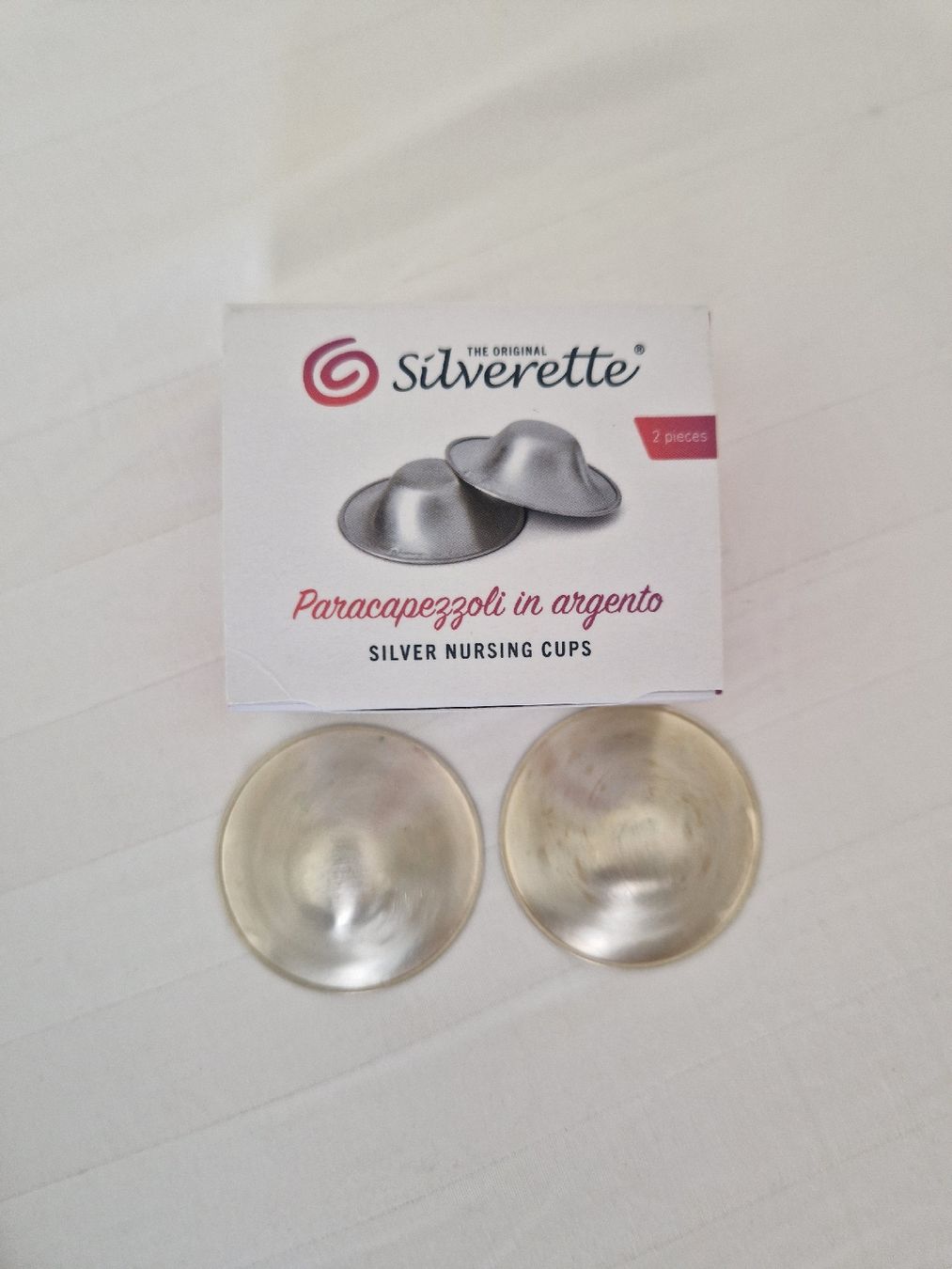 Silverette Accessori per l’allattamento: Silverette - Silver Nursing Cups – Usato da Zürich venduto da vmi_2dpl