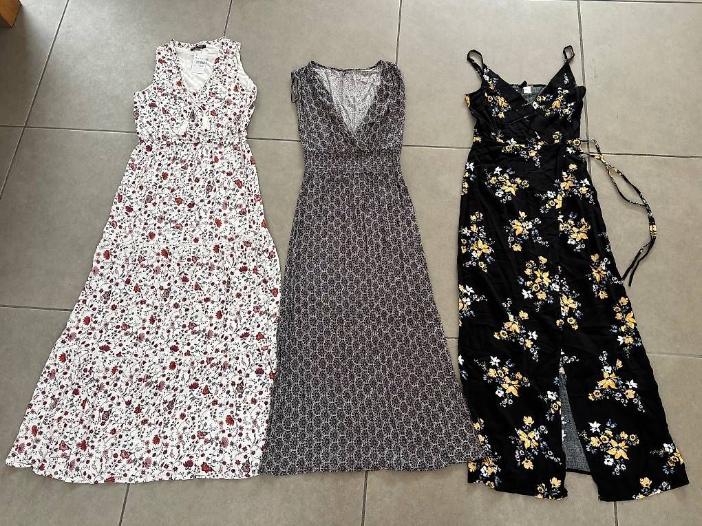 Kleider: Lot 3 Robes longues neuves – Neu (gemäss Beschreibung) aus Confignon von MVAR