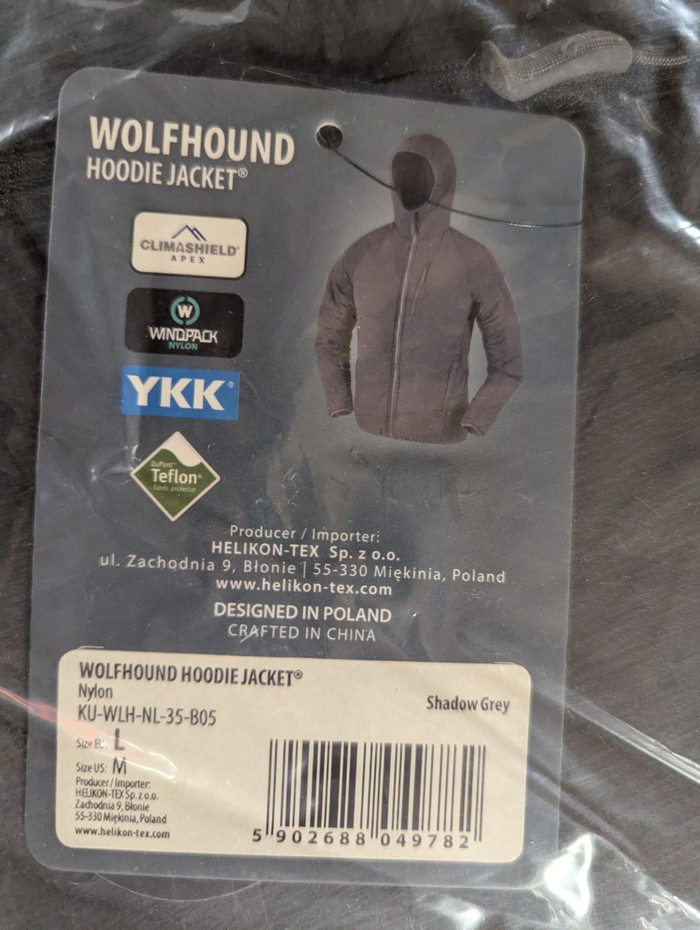 Helikon-Tex Giacche: Helikontex Wolfhound Hoodie Jacket – Nuovo e nell'imballaggio originale da Otelfingen venduto da die_z7jm 1