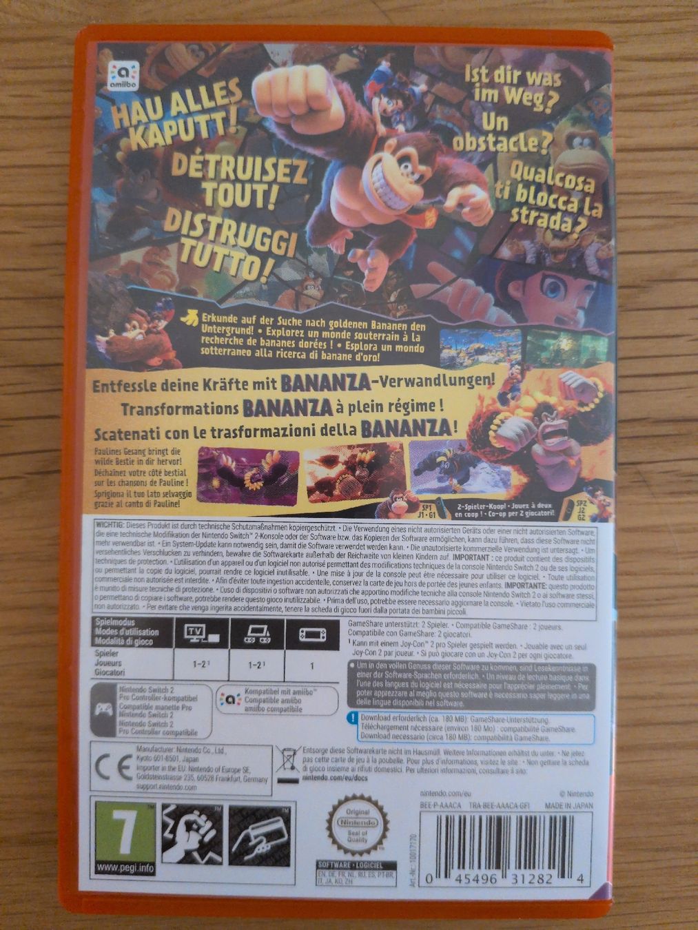 Nintendo Spiele: Donkey Kong Bananza – Gebraucht aus Kiesen von Unchained_Raven 1