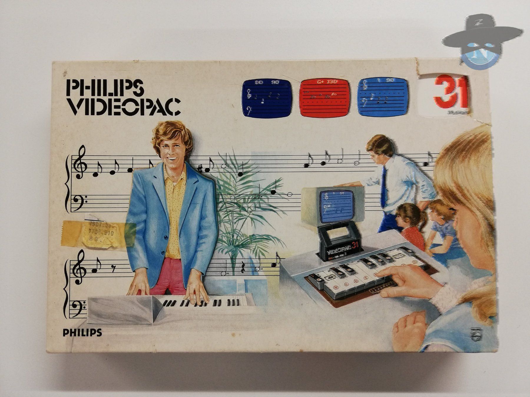 Spiele: Musikant # 31 / Videopac G7000 G7200 – Gebraucht aus St. Gallen von zorro_dc