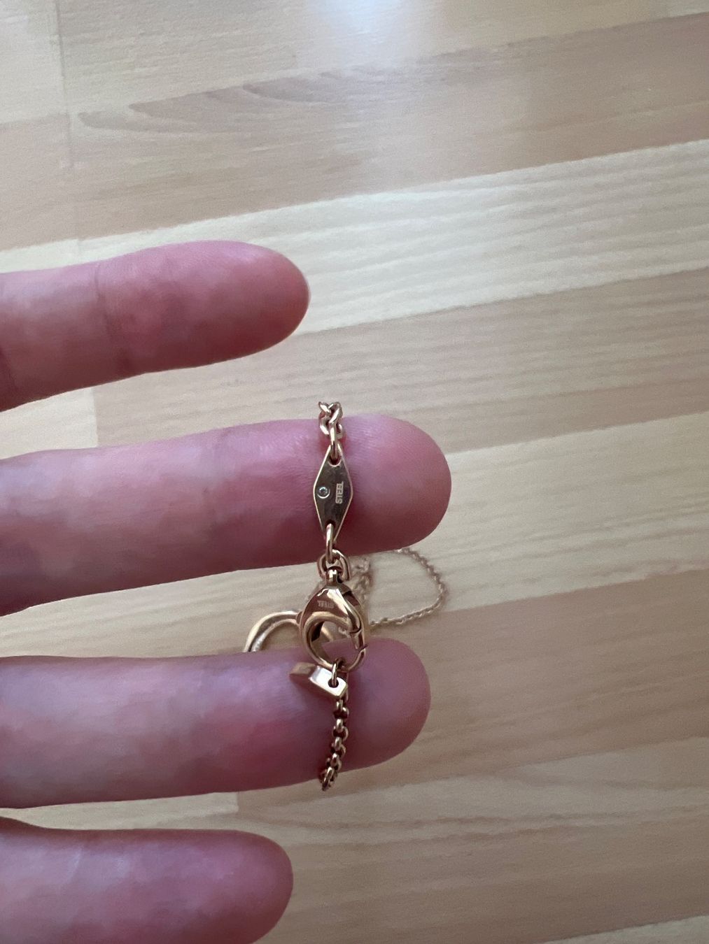 Fossil Catenine: FOSSIL Kette ROSEGOLD – Usato da Horgen venduto da linuxrp 3
