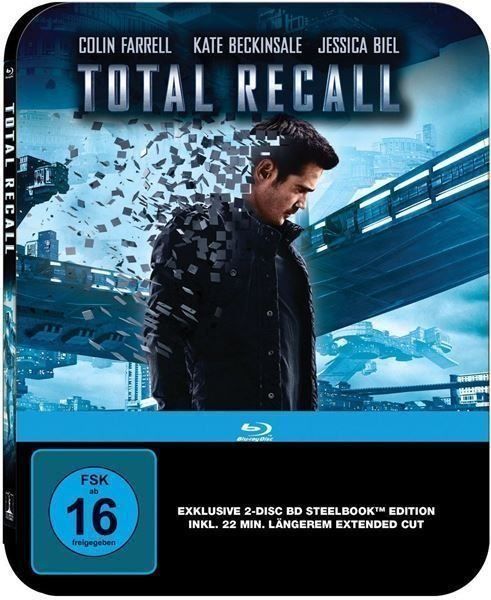 TOTAL RECALL - Steelbook Edition [Blu-Ray] 🌟 NEU & OVP 🌟 (Neuf avec ...