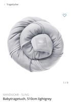 Manduca Babytrage + Sling Tragetuch 510 cm | Grau | Set