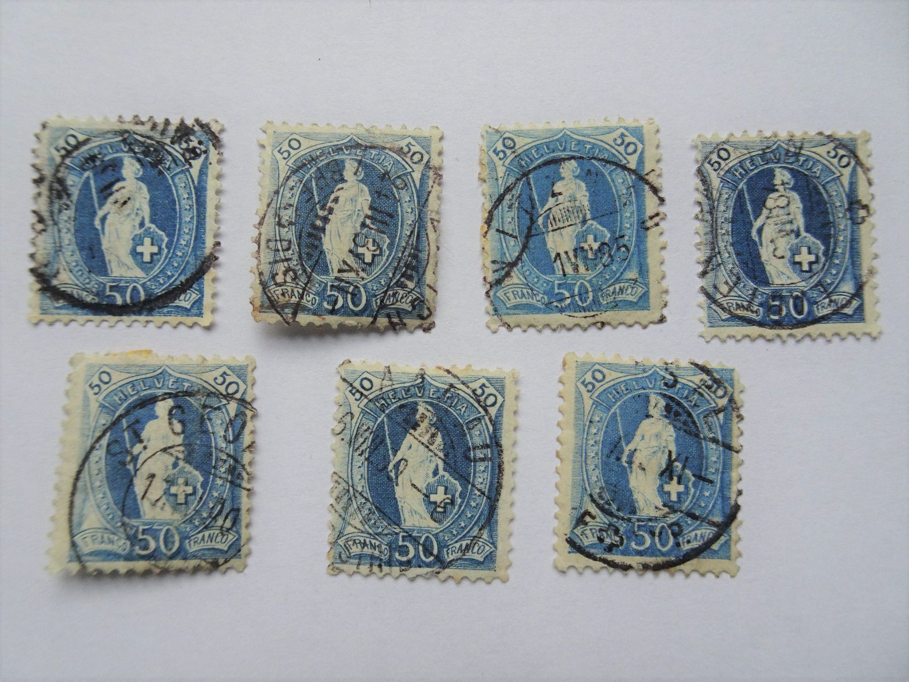 Tutti i francobolli: Vollstempel – Usato da Aadorf venduto da Chnorli-Furz