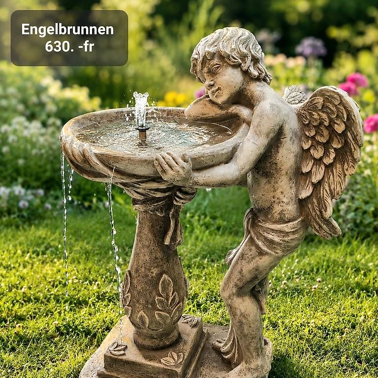 Teiche & Zierbrunnen: Engelbrunnen – Neu und originalverpackt aus Kriens von LotusOase
