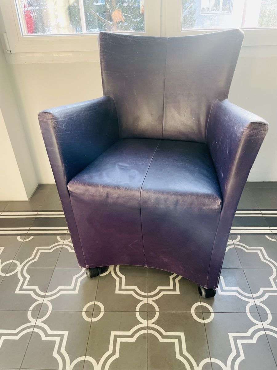 Pfister Poltrone: MONTIS Ledersessel mit Rollen – Usato da St. Gallen venduto da Bt5