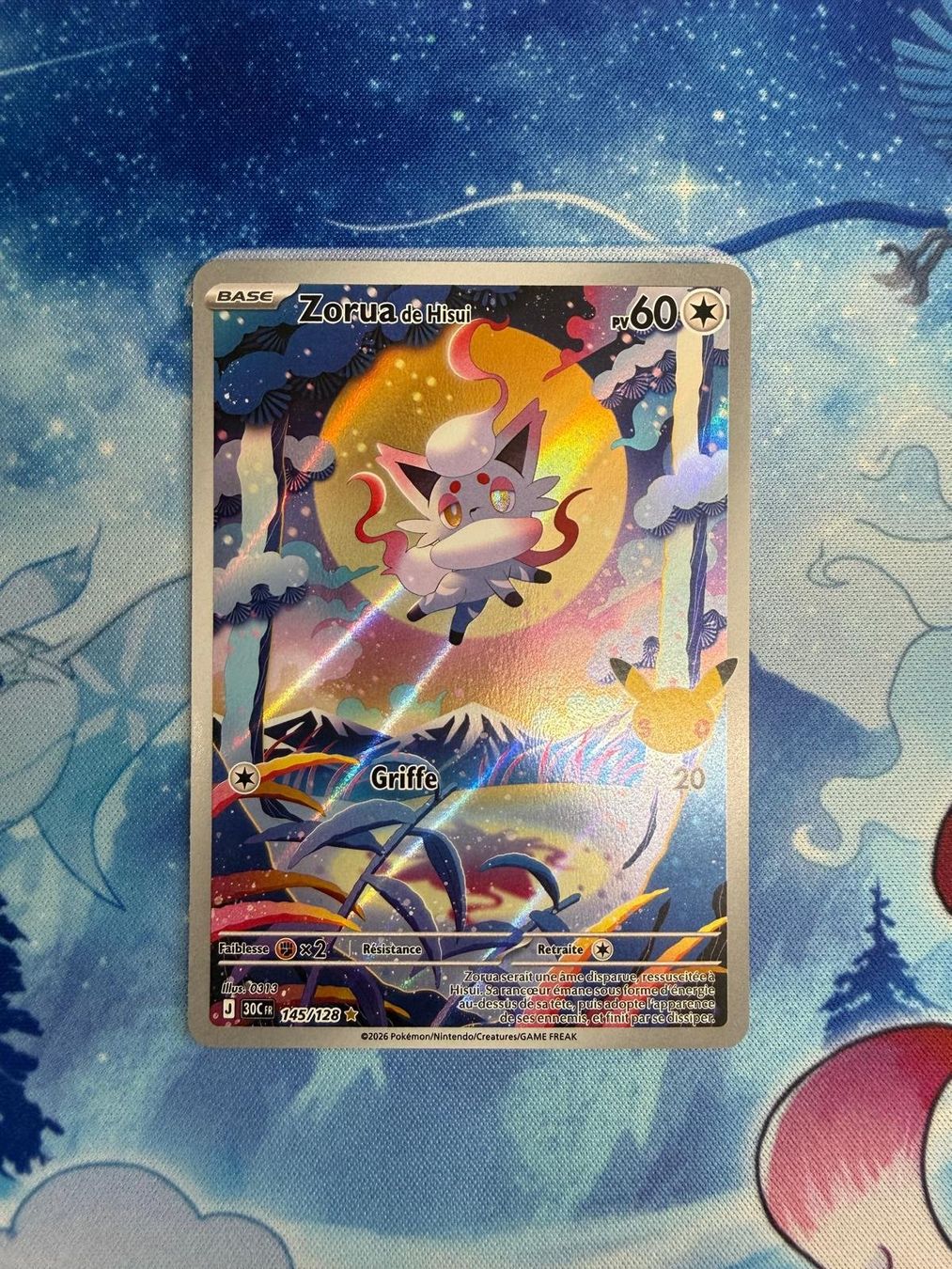 Pokémon Carte collezionabili: Zorua AR - 30C 145 FR – Nuovo (secondo la descrizione) da Courgenay venduto da ScamBoxOff