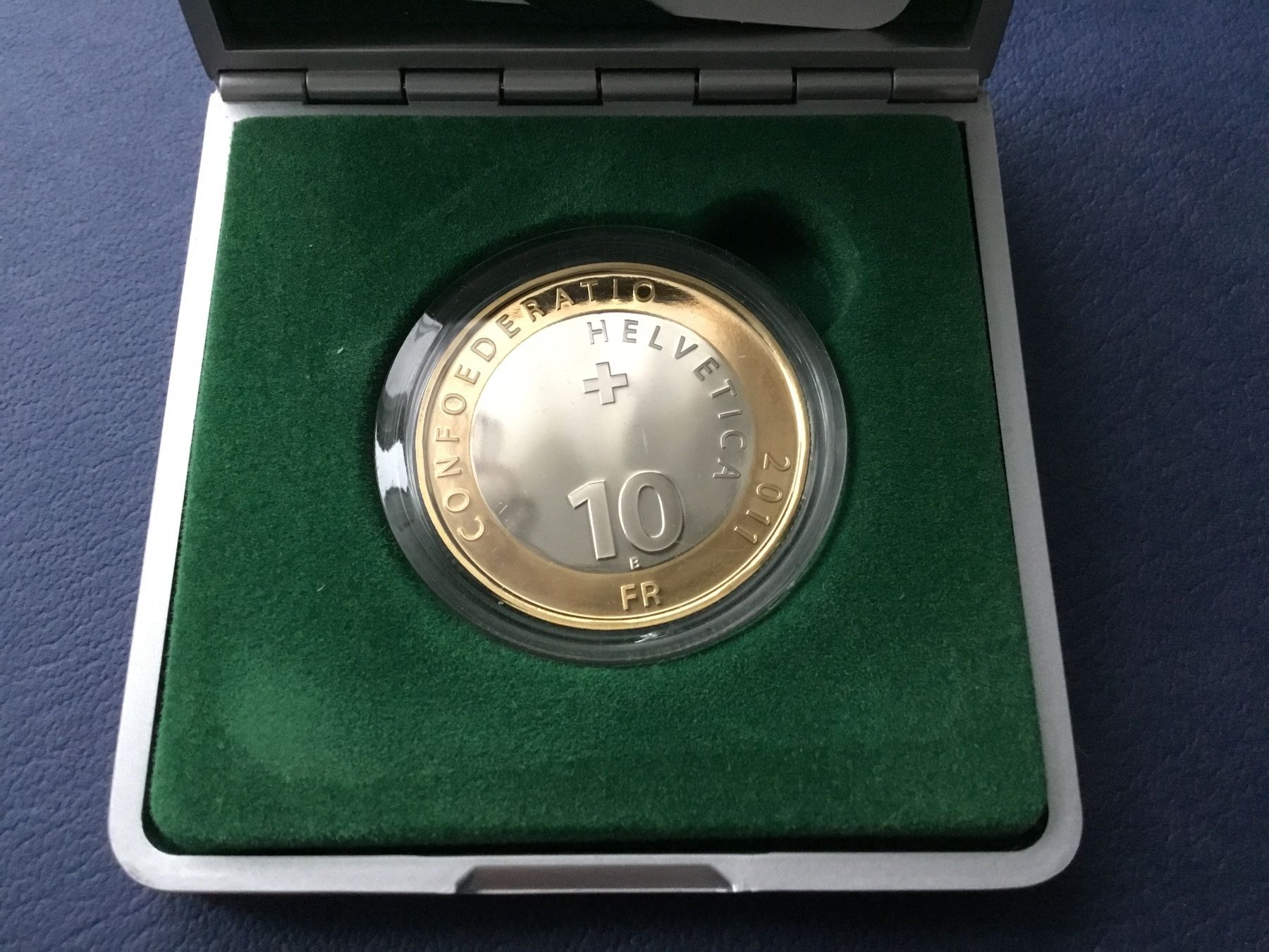 Tutti le monete: 10 Franken Berner Zibelemärit 2011 PP – Nuovo e nell'imballaggio originale da St. Margrethen SG venduto da alfapeugeot10 4