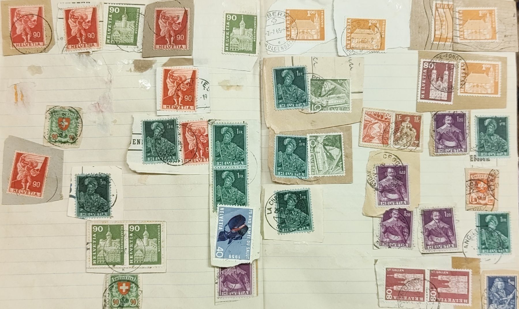 Tutti i francobolli: Carnet de timbres Suisse – Usato da Tramelan venduto da fuego1016 4