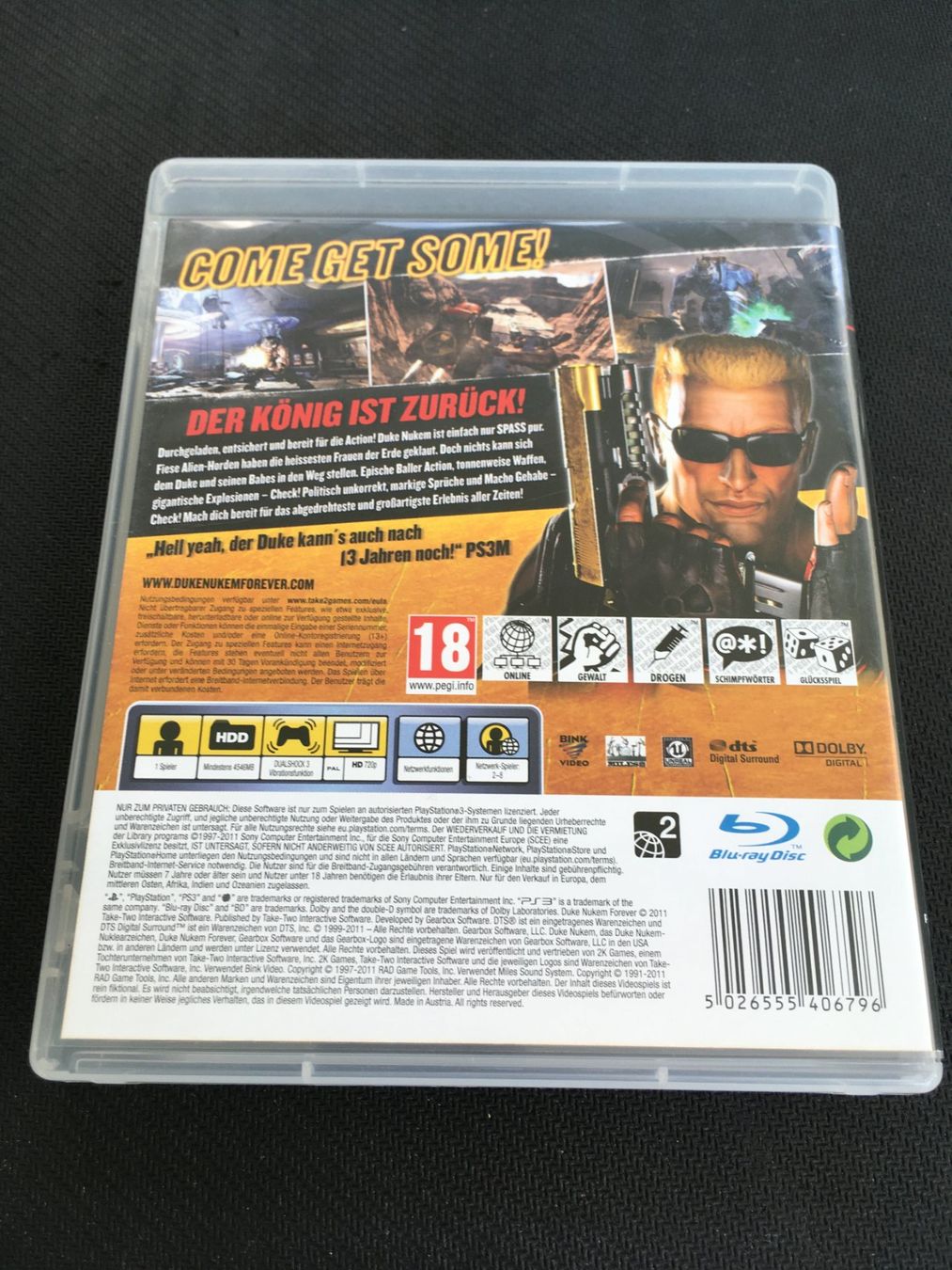 Sony Giochi: Duke Nukem Forever - Playstation 3 / PS3 – Usato da St.Gallen venduto da Punktchen01 1