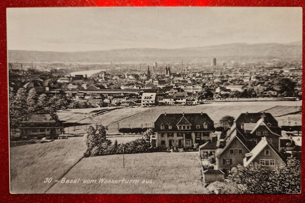 RAR: Basel vom Wasserturm aus (Neu (gemäss Beschreibung)) in Melchnau ...