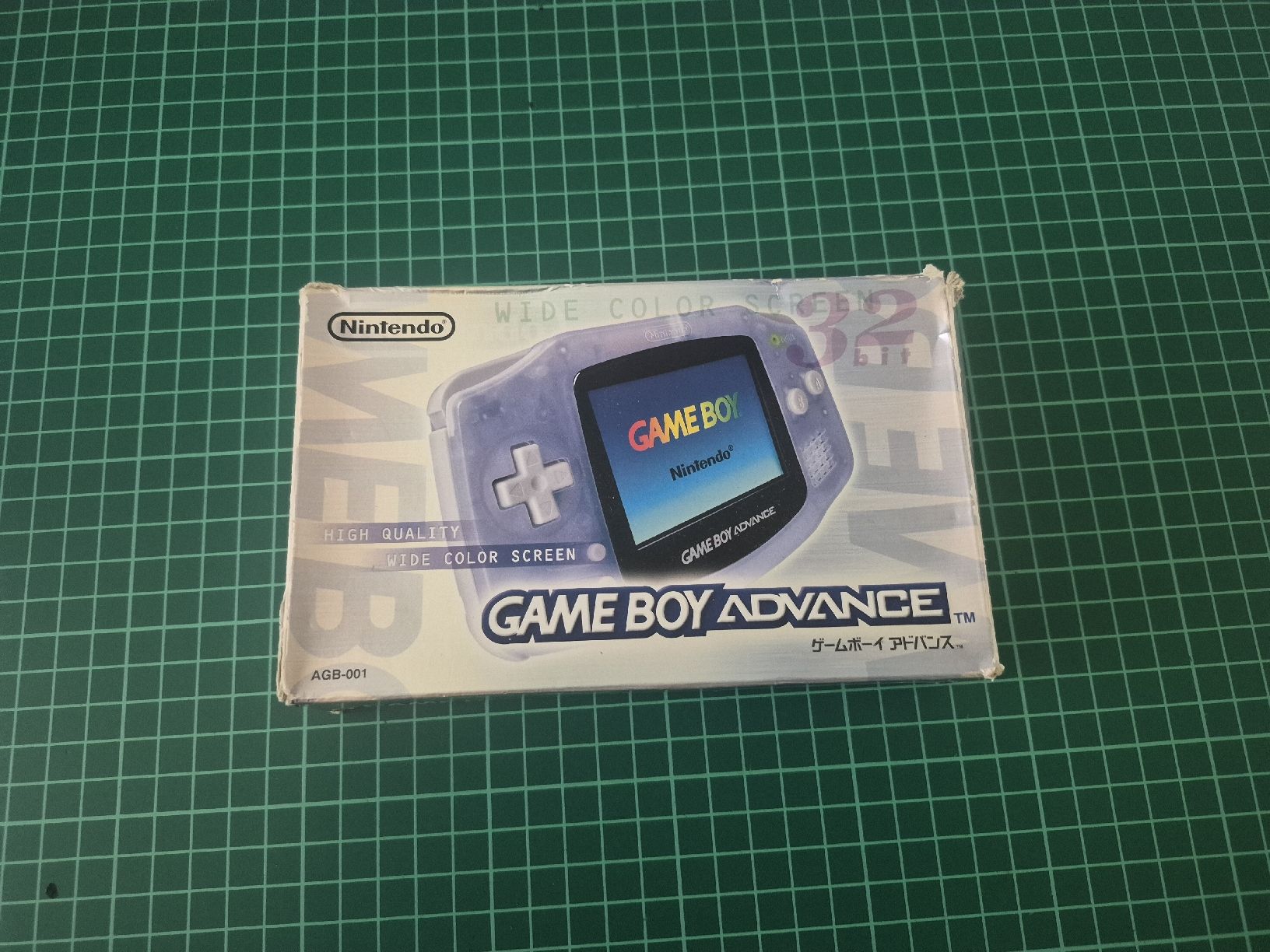 Nintendo Konsolen: Game Boy Advance translucent console with box – Gebraucht aus Meyrin von Retro-GZ 2
