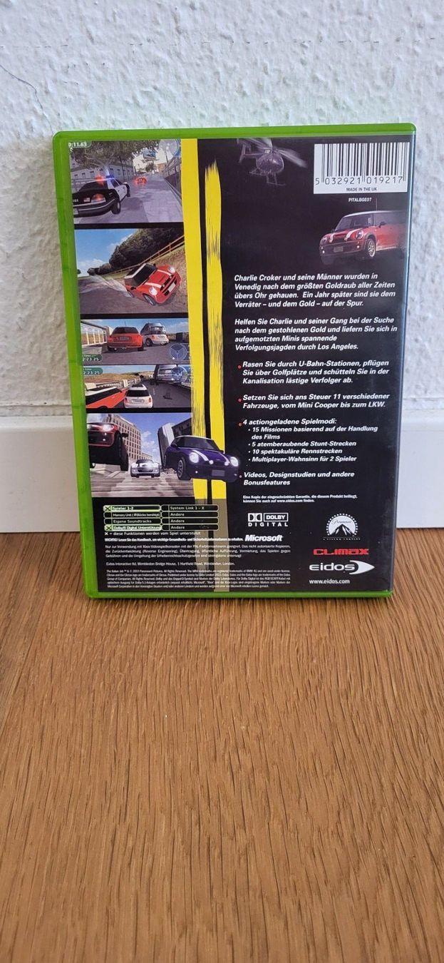 Microsoft Giochi: Xbox - The Italian Job – Usato da Münsingen venduto da DigitaleSpielecke 1