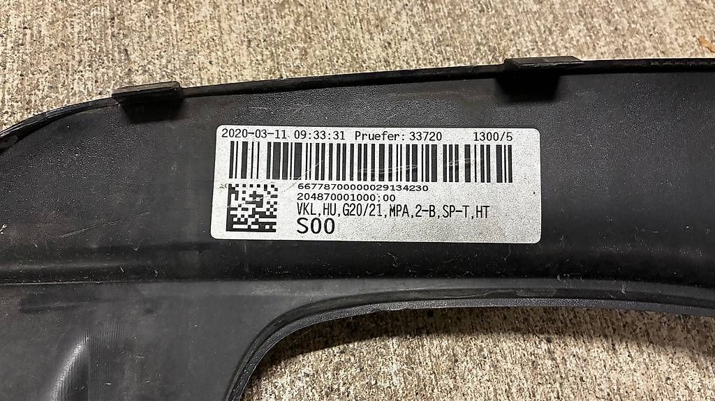 Alle Autoersatzteile: BMW G20/21 M340i Heckdiffusor – Gebraucht aus Winterthur von konrad19pk 3