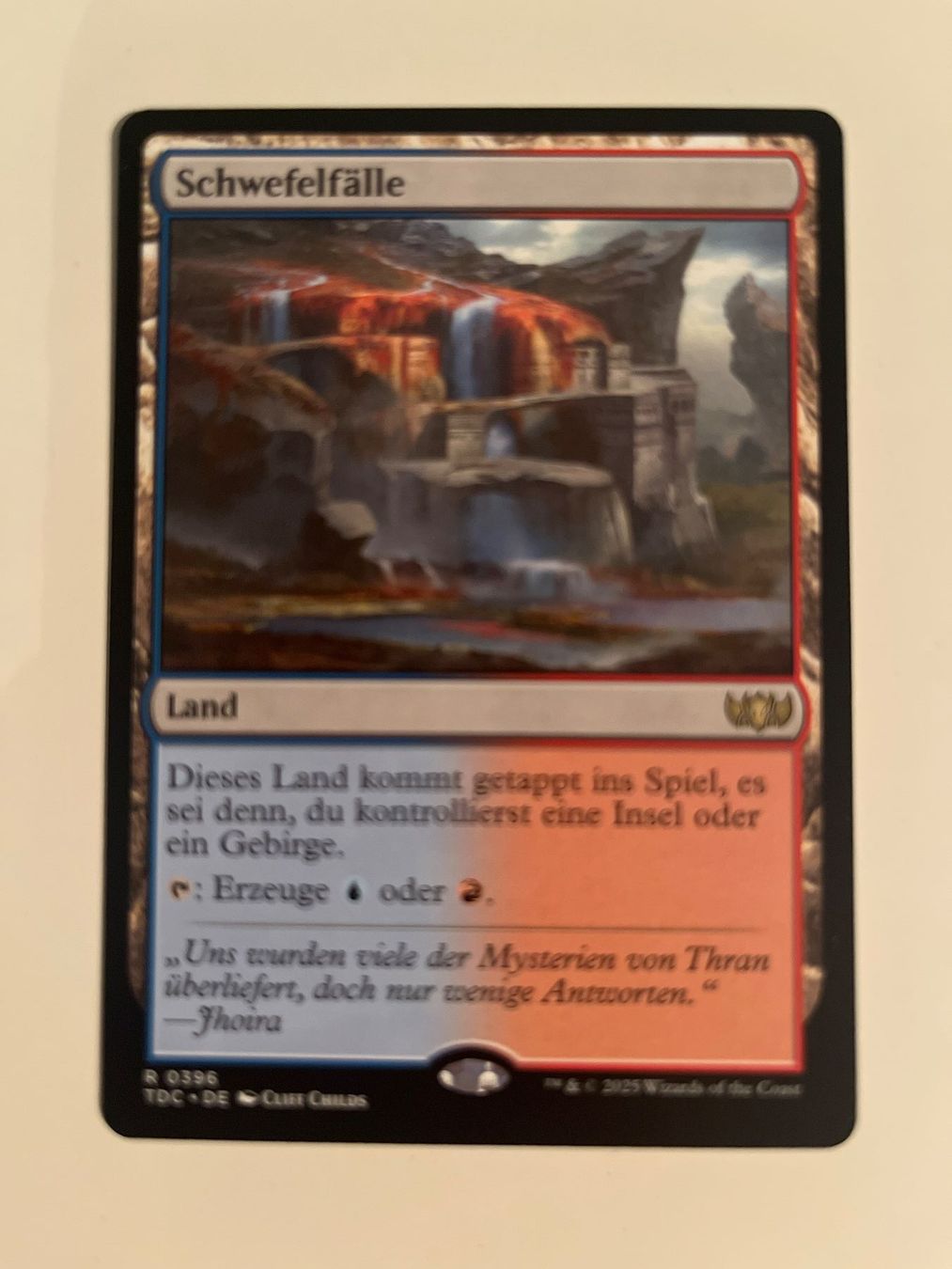 Magic The Gathering Carte collezionabili: 1 x Schwefelfälle - Magic: The Gathering - MtG – Usato da Kriens venduto da Shadi1980
