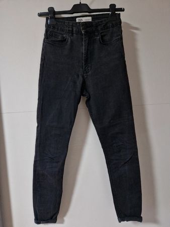 Schwarze Zara Jeans - Grösse 36