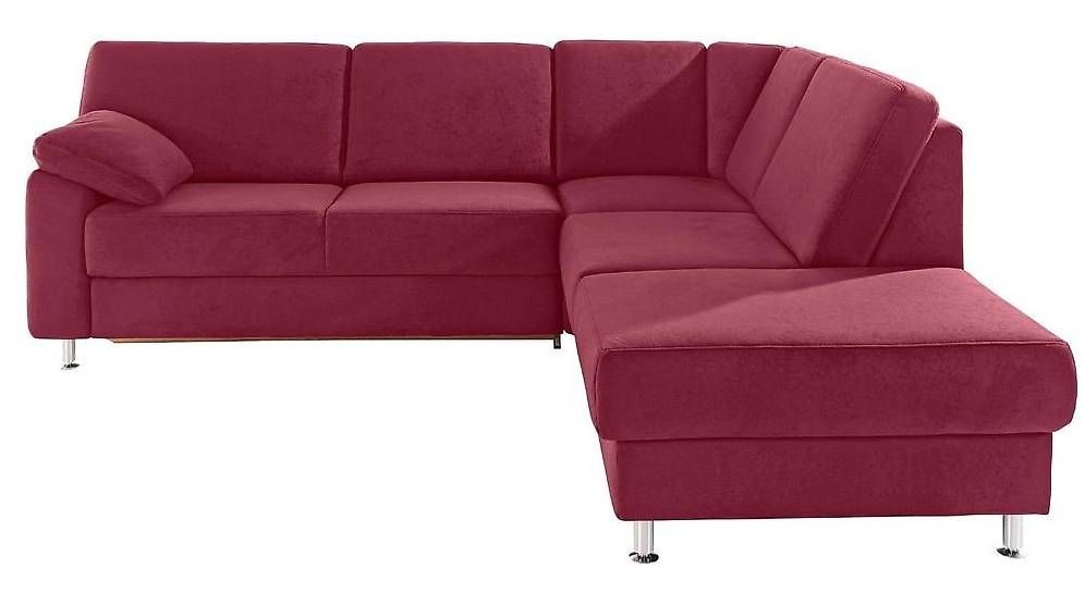 Divani: Rote Sofa inkl. Hocker – Usato da Küsnacht ZH venduto da zuriz 3