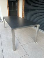 Original HUTTER Schiefertisch 200 × 90 cm – echte Schieferpl