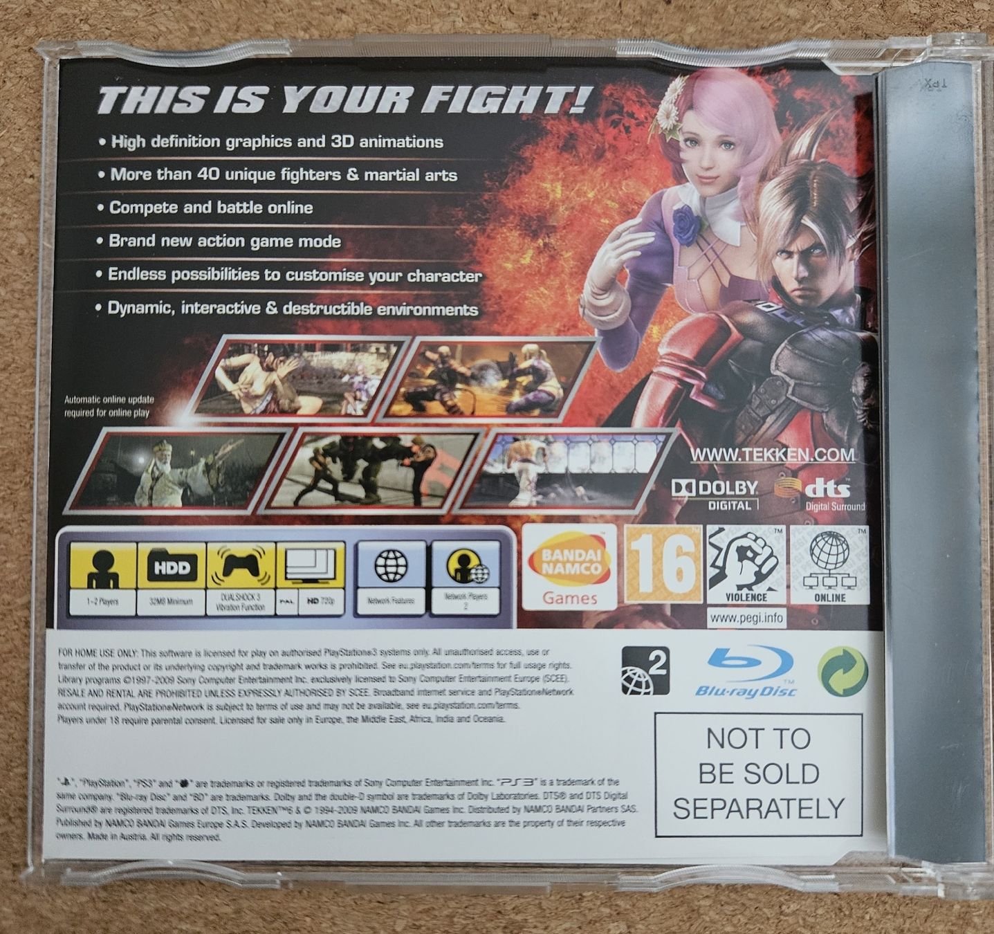 Sony Giochi: Tekken 6 - PS3 - Version PROMO – Usato da Delémont venduto da Max-VideoGames 2