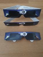Sonnenfinsternis Brillen - Eclipse Shades Sonnenbrillen 3 St