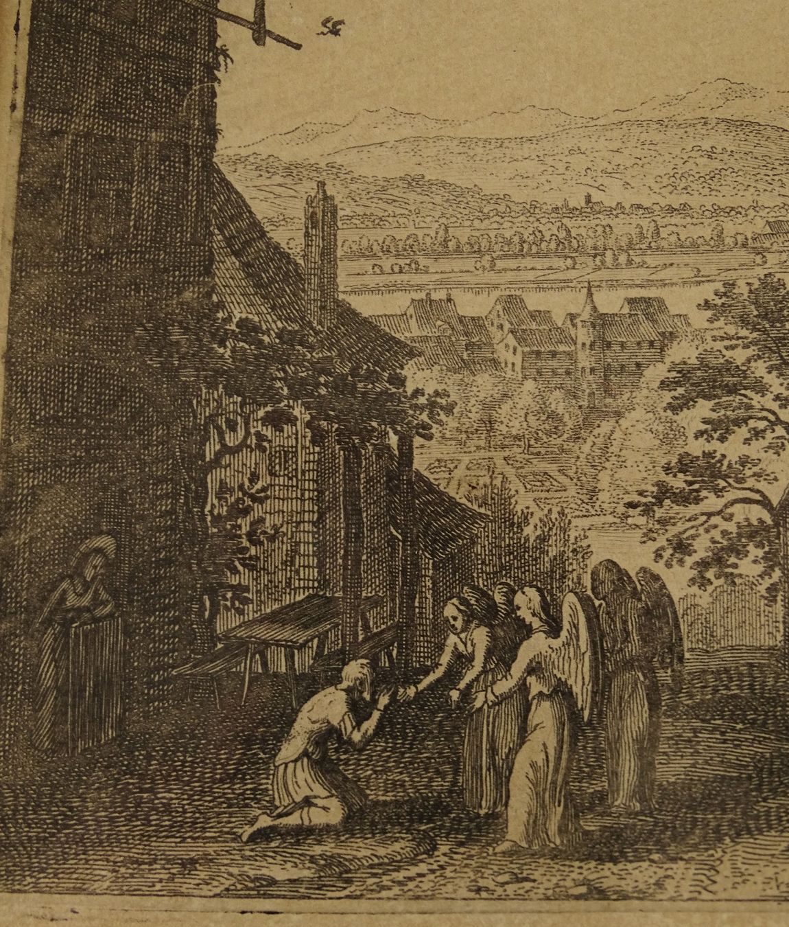 Incisioni: BASEL, KUPFERSTICH 1625 – Usato da Grüningen venduto da Kartensammler 3