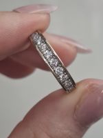 Weissgold Ring aus 18 Karat mit 13 Brillanten, Grösse 52.5