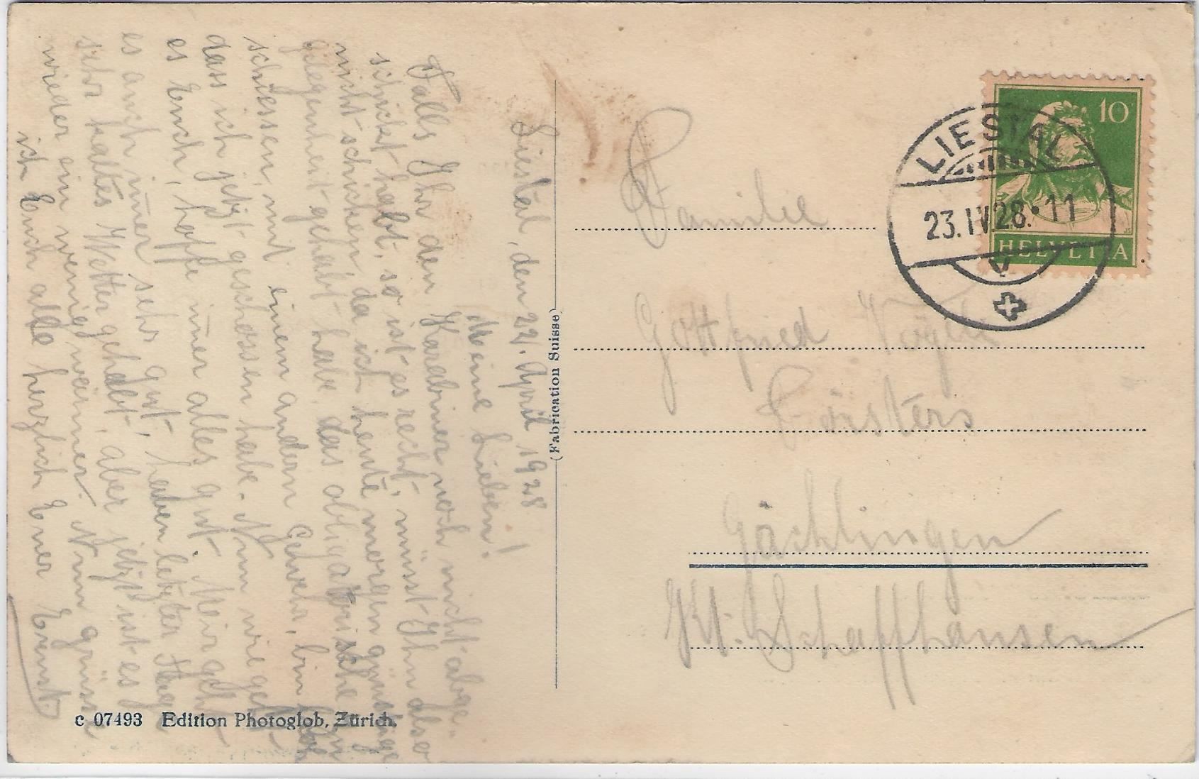 Cartoline postali: Kantonales Krankenhaus - Liestal – Usato da Ettingen venduto da Kartenplanet 1