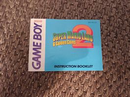 Manuel Game Boy Super Mario Land 2 6 Golden Coins