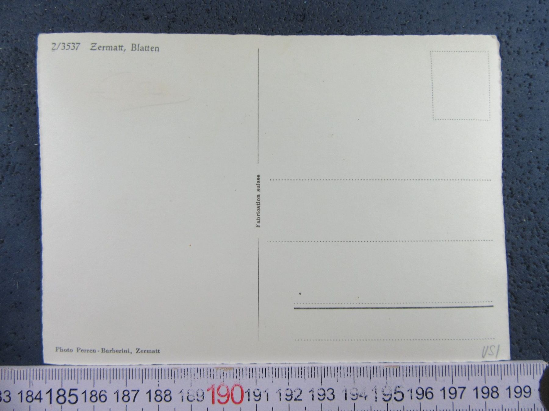 Cartoline postali: BLATTEN VS AK ZERMATT – Usato da Ettingen venduto da Hausi4711 1