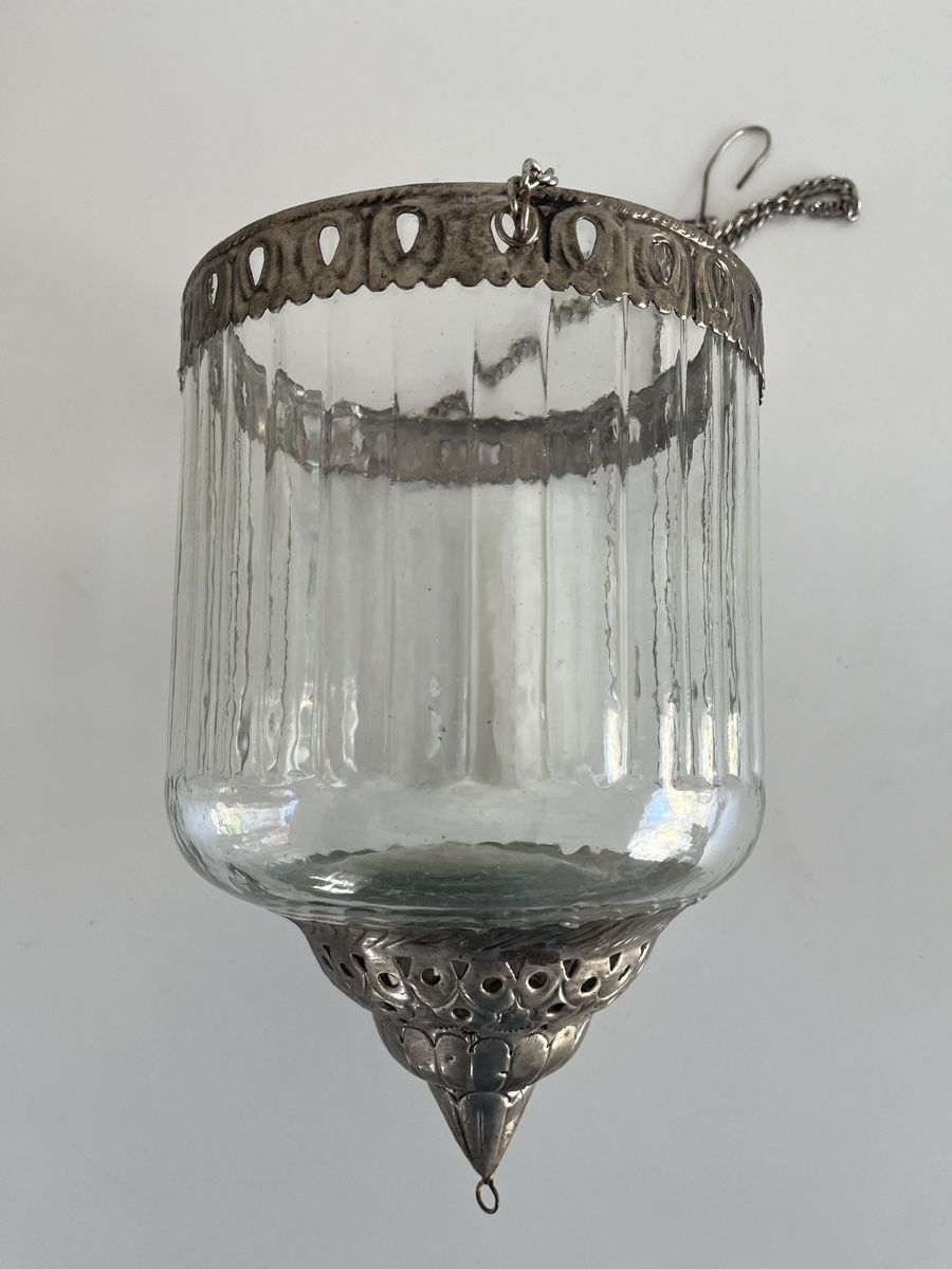 Tutte le decorazioni: Windlicht Hänger aus Glas / Metall – Usato da Wetzikon ZH venduto da seli03 5