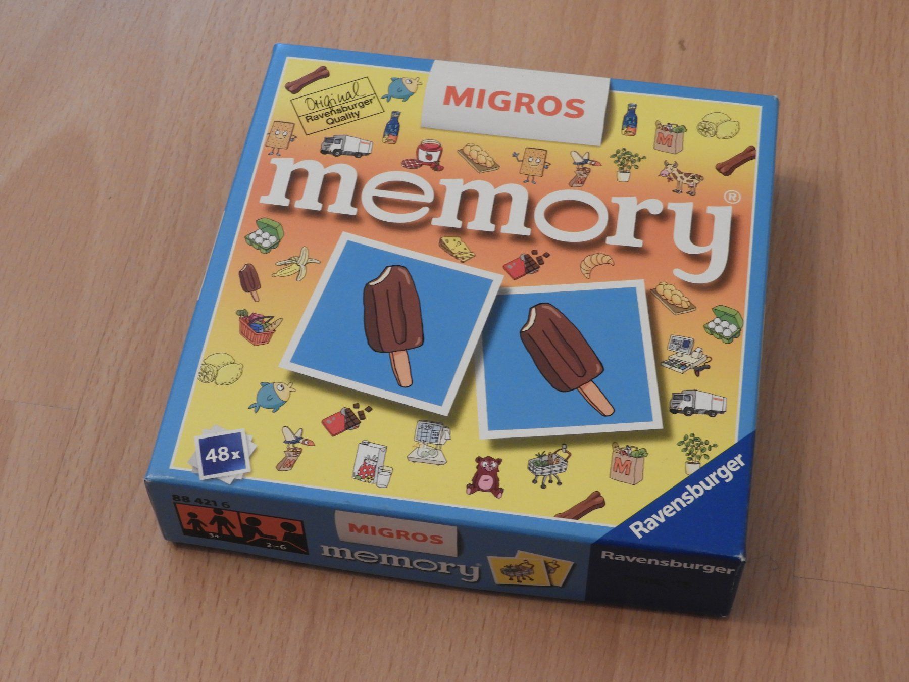 Ravensburger Giochi: Jeu Memory Migros Ravensburger d'occasion – Usato da Dombresson venduto da sev_bsb8 1