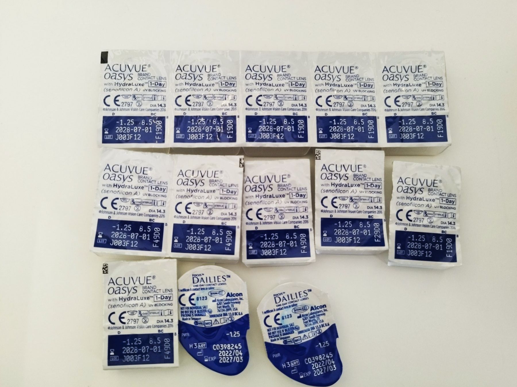 Acuvue Kontaktlinsen: Kontaktlinsen -1.25 – Neu (gemäss Beschreibung) aus Bülach von verasara