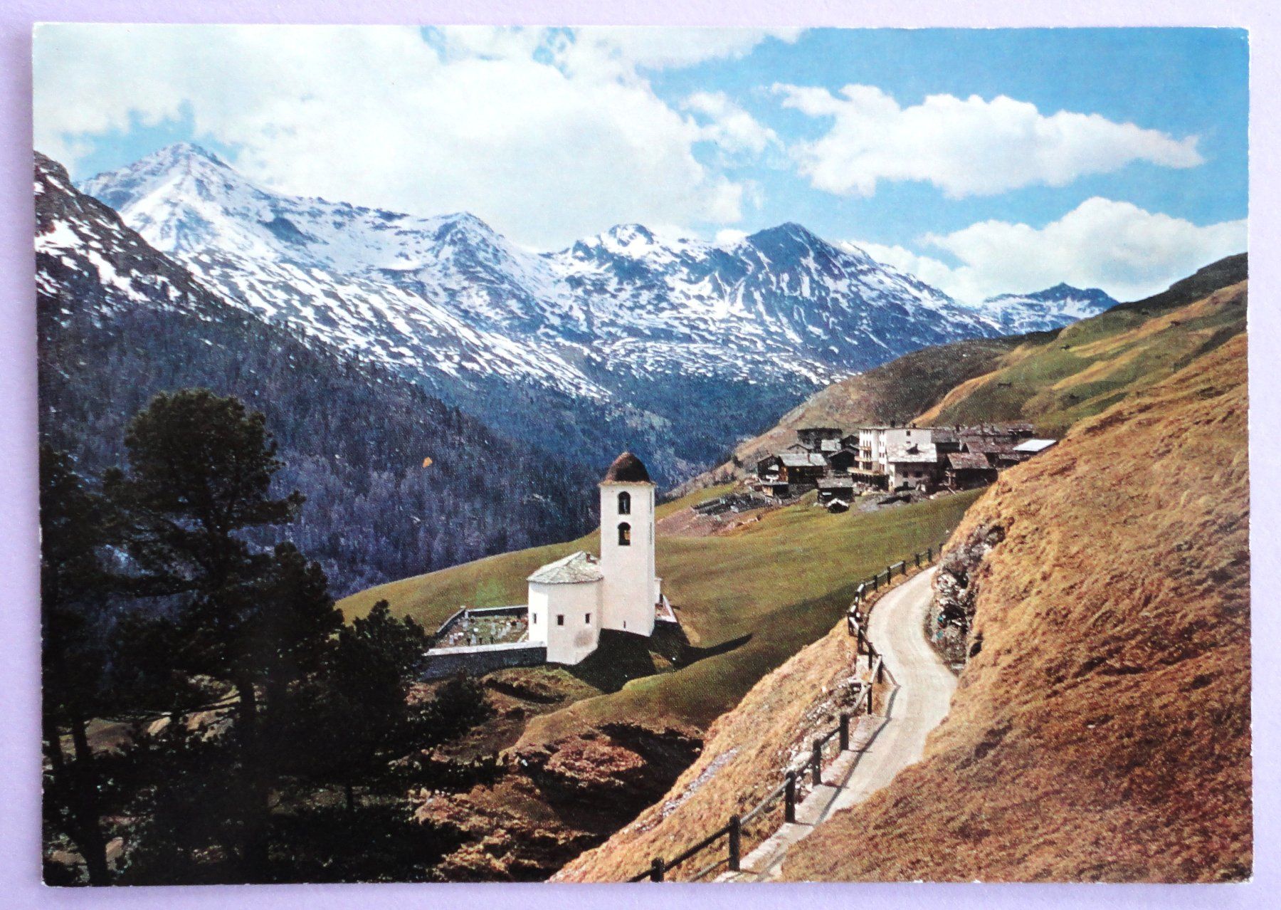 Cartoline postali: Avers-Cresta, 1959 m ü.M. – Usato da Fétigny venduto da Billy2miny
