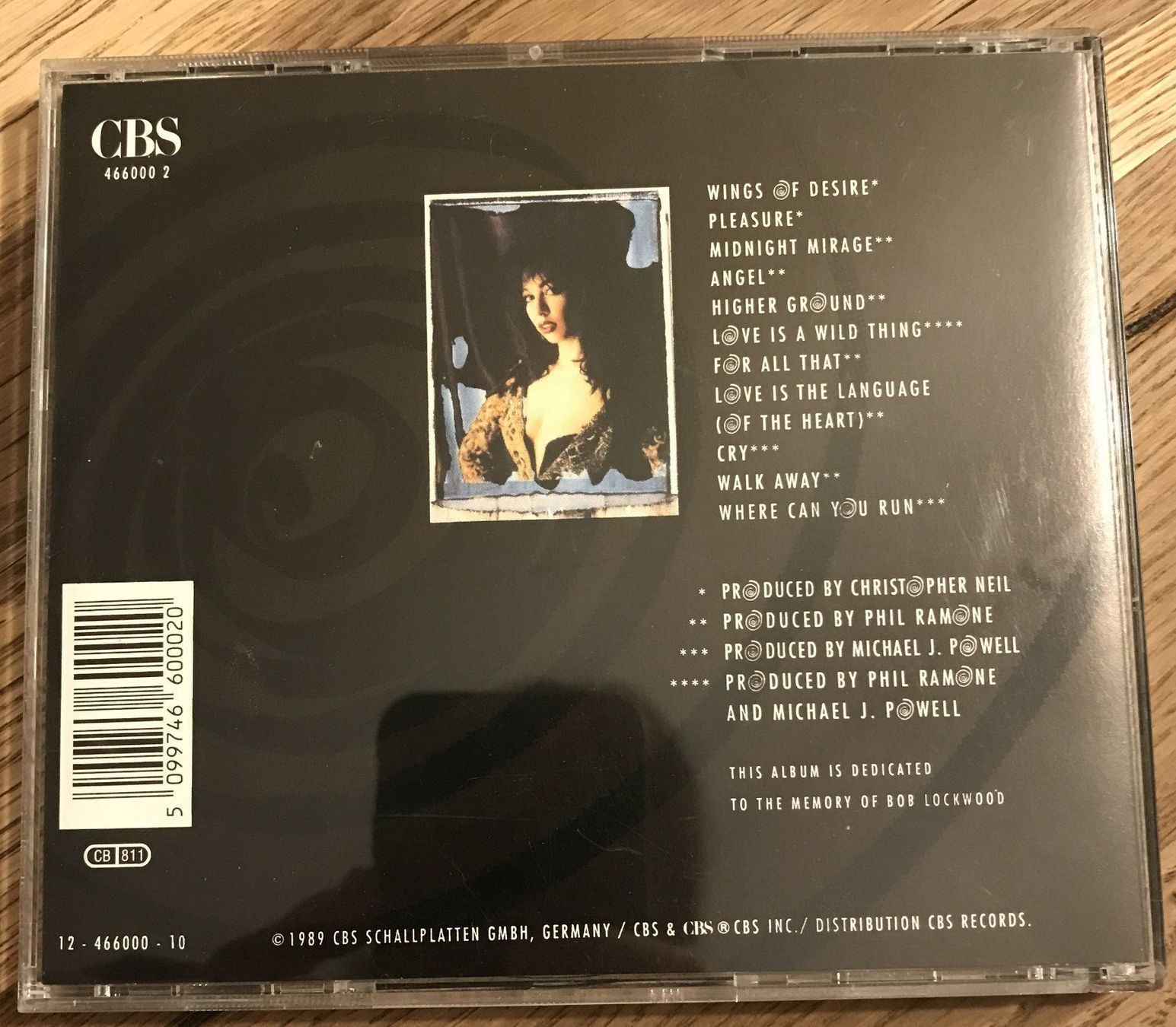 CD: CD- Jennifer Rush- Wings Of Desire – Usato da Guntershausen venduto da Gloominati 1