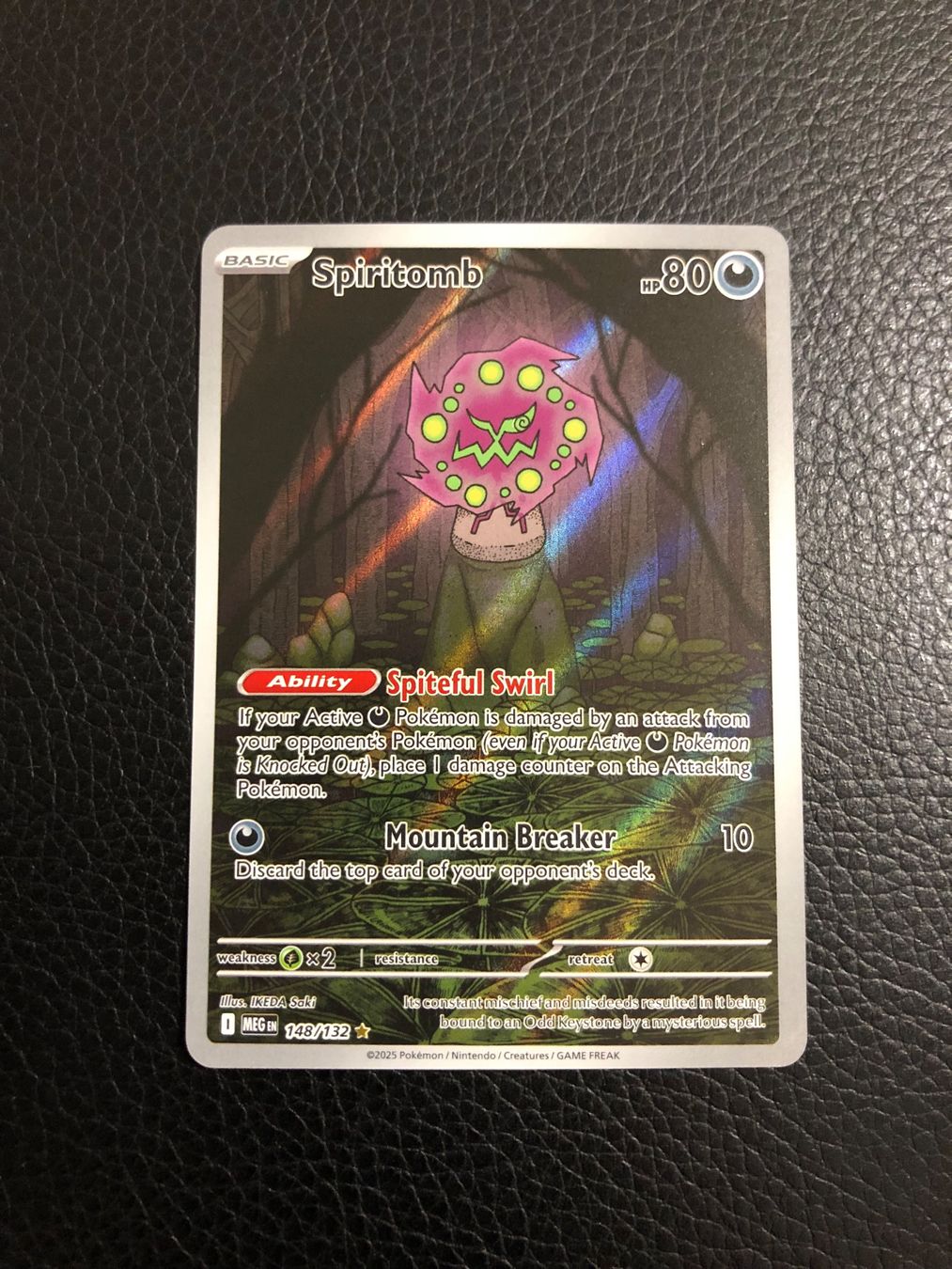 Pokémon Carte collezionabili: Mega Evolution - Spiritomb 148/132 NM Ab 1 – Usato da Paradiso venduto da Pkmn10