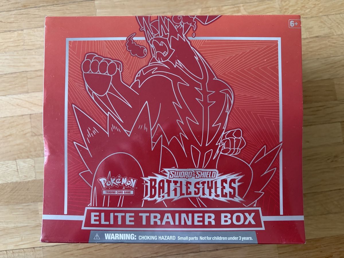 Pokémon Carte collezionabili: POKÉMON ELITE TRAINER BOX SWORD & SHIELD BATTLE STYLES NEU – Nuovo e nell'imballaggio originale da Buchs ZH venduto da Jay66