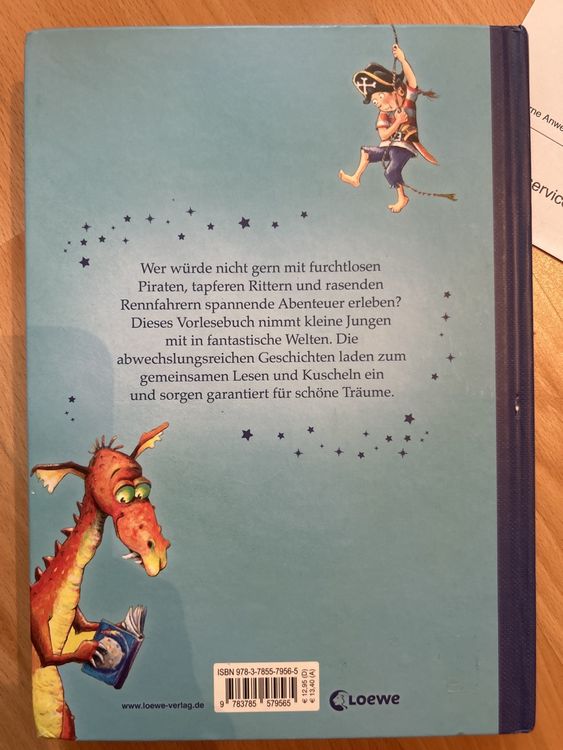 Das Vorlesebuch für Jungs - Abenteuergeschichten für Kinder (Gebraucht ...