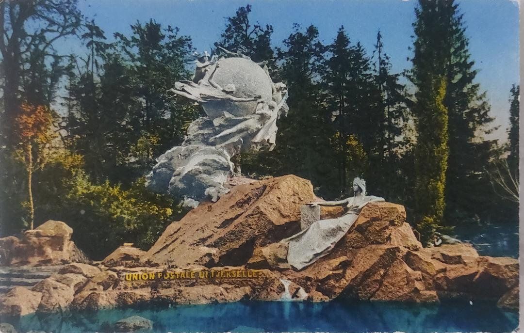 Cartoline postali: BERN - Weltpostdenkmal / Monument Union postale universelle – Usato da Delémont venduto da Domdom1