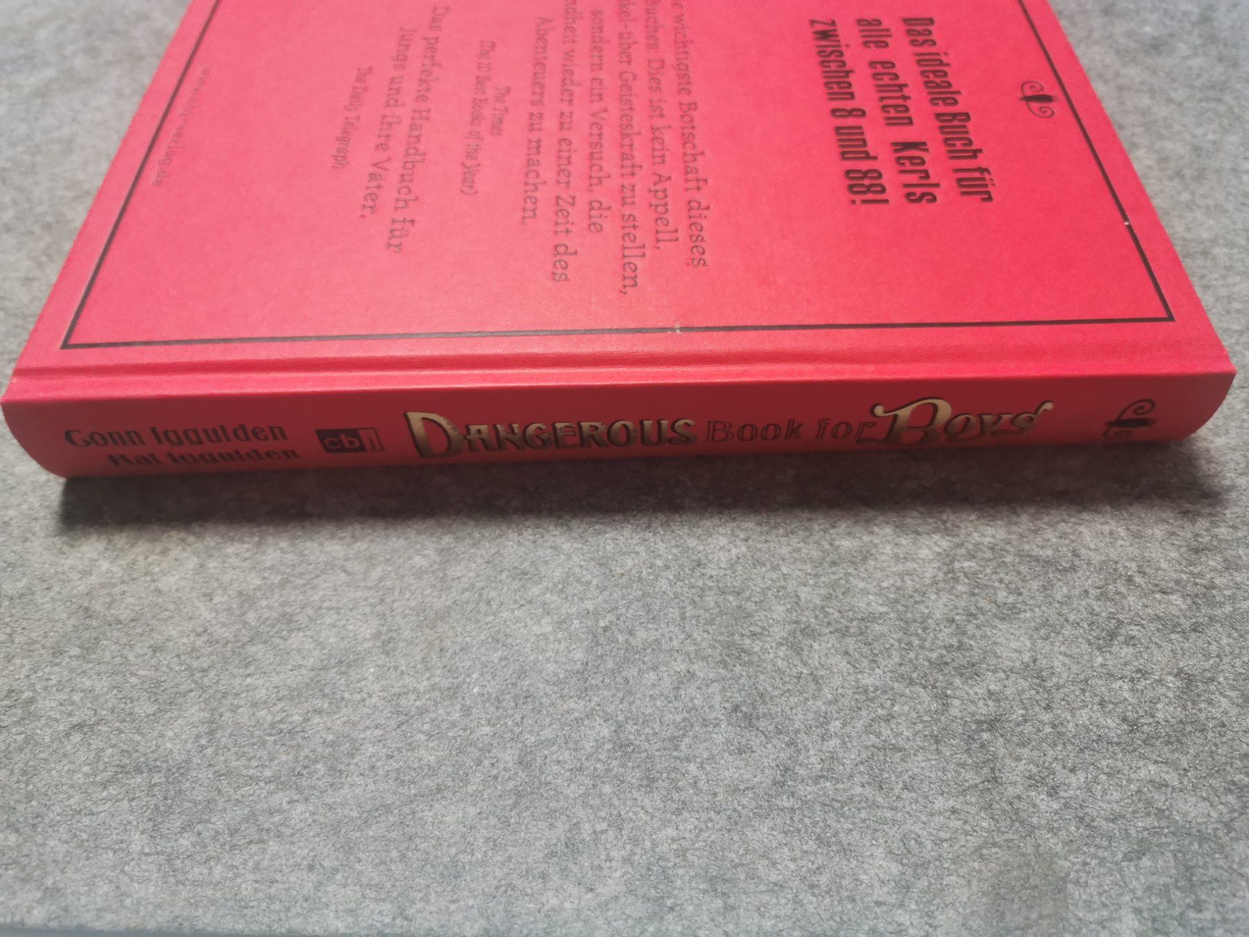 Libri: Dangerous Book for Boys – Nuovo (secondo la descrizione) da Hohenrain venduto da mr10 2