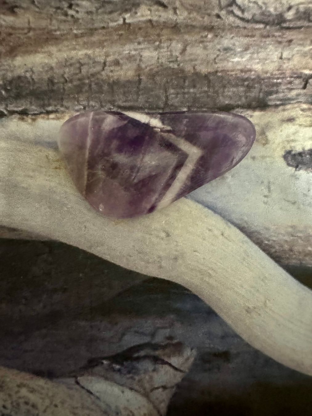 Pierres précieuses: Amethyst-Chevron – Neuf (Voir description) à Biberist par Steine