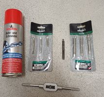 Schneideisen/Windeisen+ M6/M8/M10 Gewindebohrer + Schneidöl