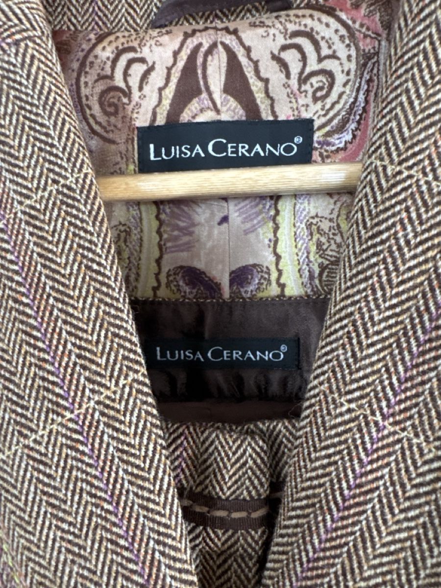 Luisa Cerano Completi & Tailleur: Luisa Cerano Wool Suit Trouser+Jacket 34 – Nuovo (secondo la descrizione) da Fällanden venduto da emilyeheim 2