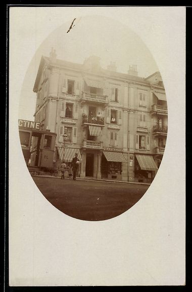 Cartoline postali: Foto-AK Lausanne, Rue de Valentin 68, Ph – Usato da Berlin venduto da bartko-reher