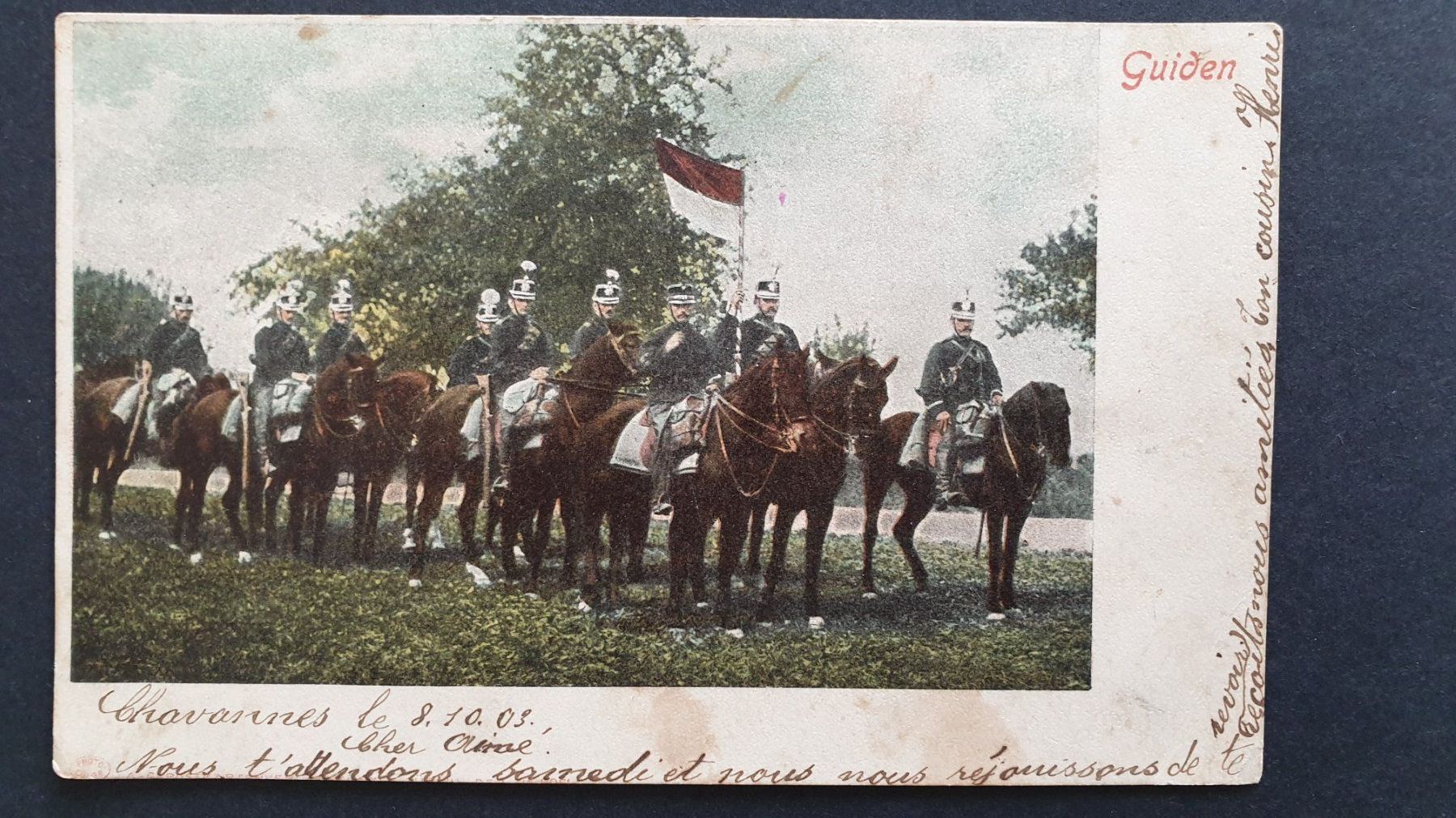 Cartoline postali: Guidenkompanie. 1903. – Usato da Goldach venduto da armando_r