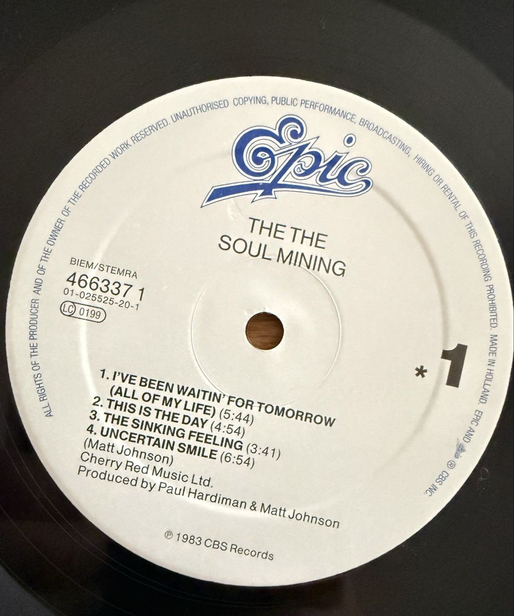 Dischi in vinile: THE THE Soul Mining LP Schallplatte  – Usato da Goldach venduto da Donpancho 6
