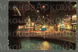 AK color Zürich ZH Bahnhofstrasse im Kunstlicht ≈ 1964