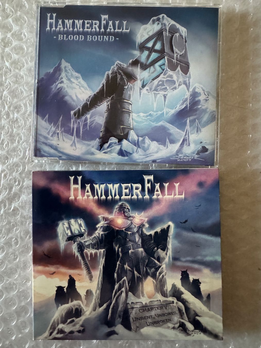 CD: HammerFall - Chapter V & CD Single Auskopplung - Blood Bound – Nuovo e nell'imballaggio originale da Duggingen venduto da Kisha010