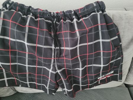 Badehose Blue Crew, Grösse 4XL, kariert, Top Zustand!